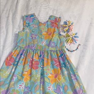 4 pc Gymboree Multi Color Flower Sun Dress
